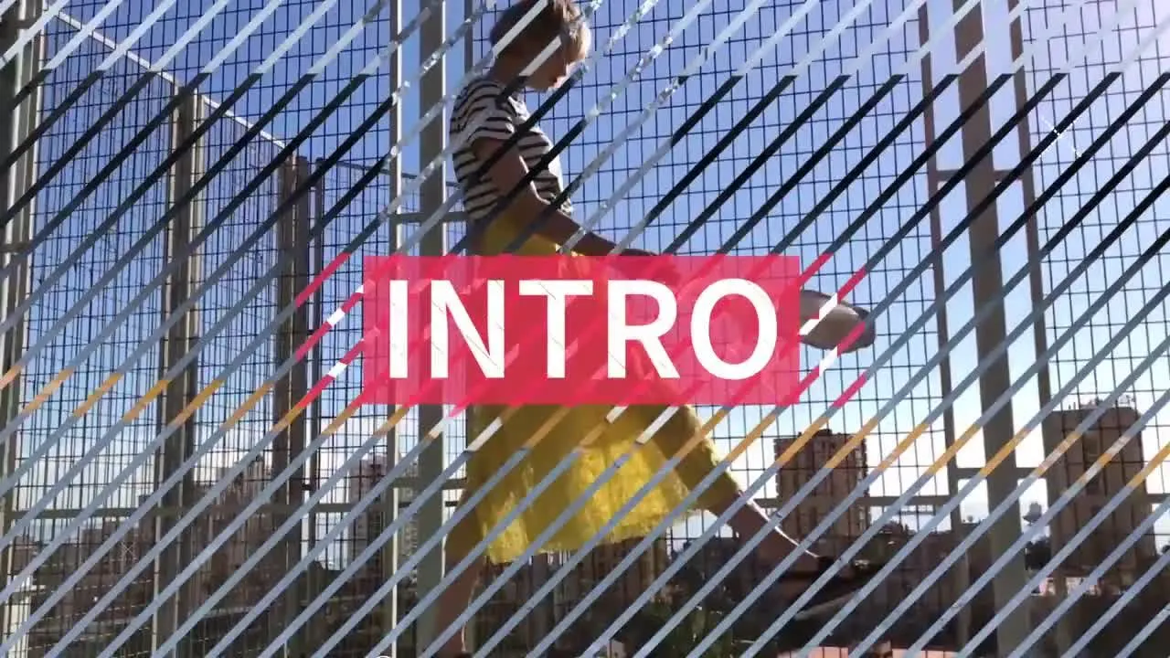 现代文字时尚介绍像素设计精选AE模板