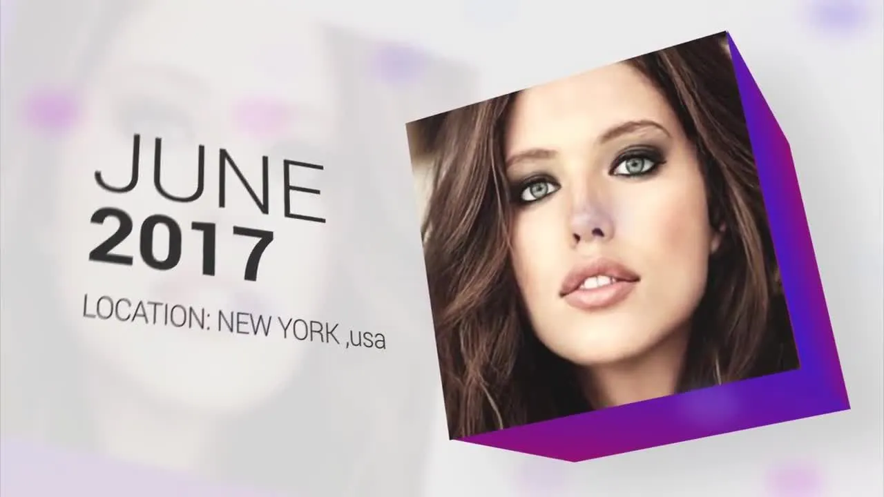 干净现代创意3D立体动画展示像素设计精选AE模板