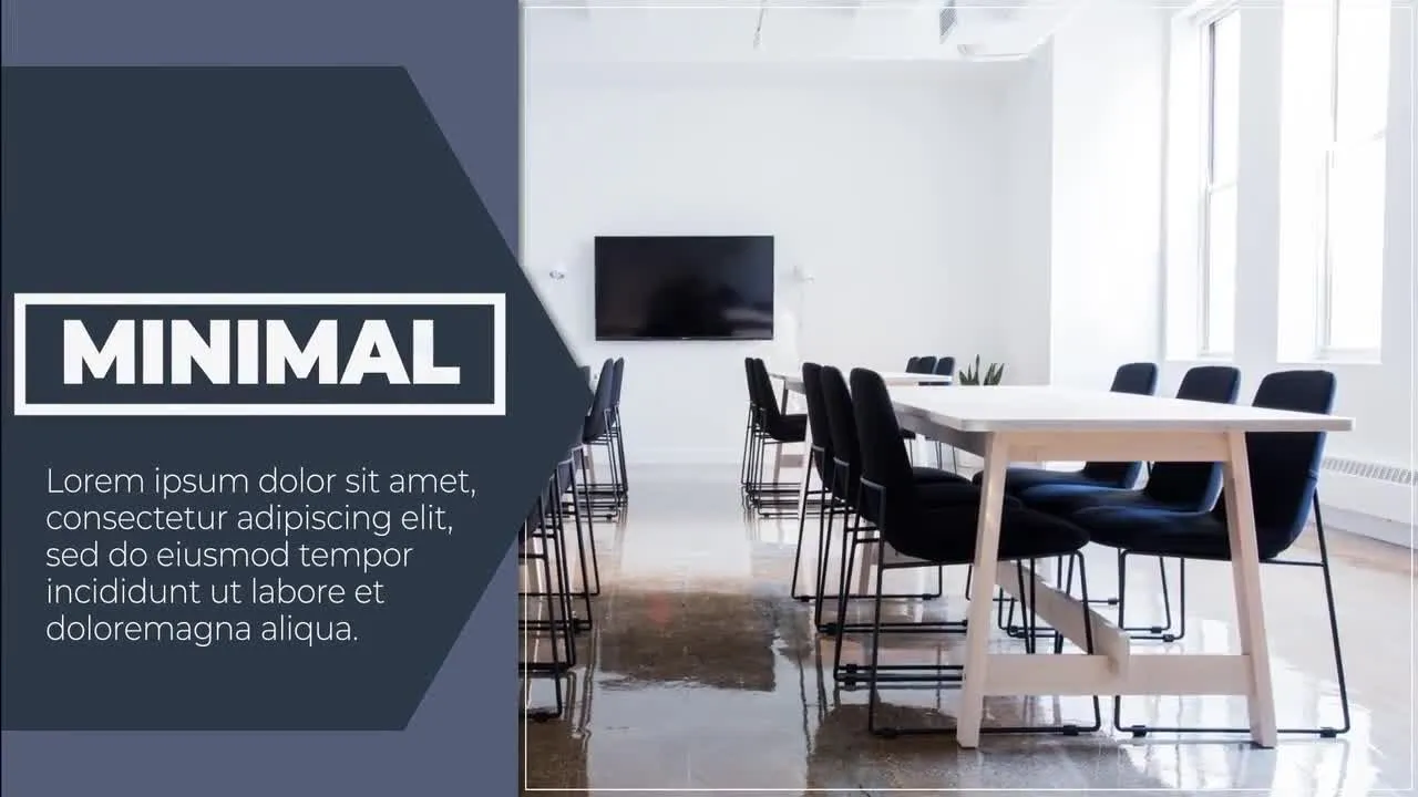 现代公司企业宣传幻灯片演示像素设计精选AE模板