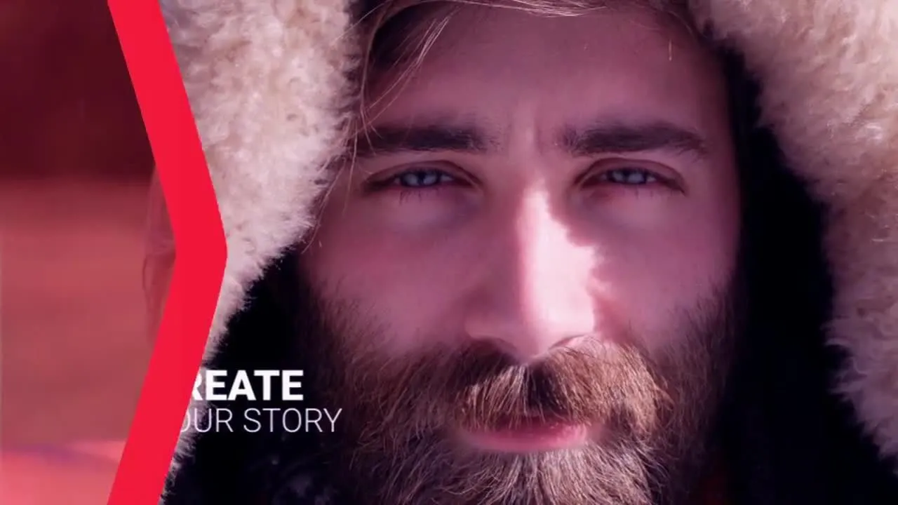 照片幻灯片时尚过渡像素设计精选AE模板