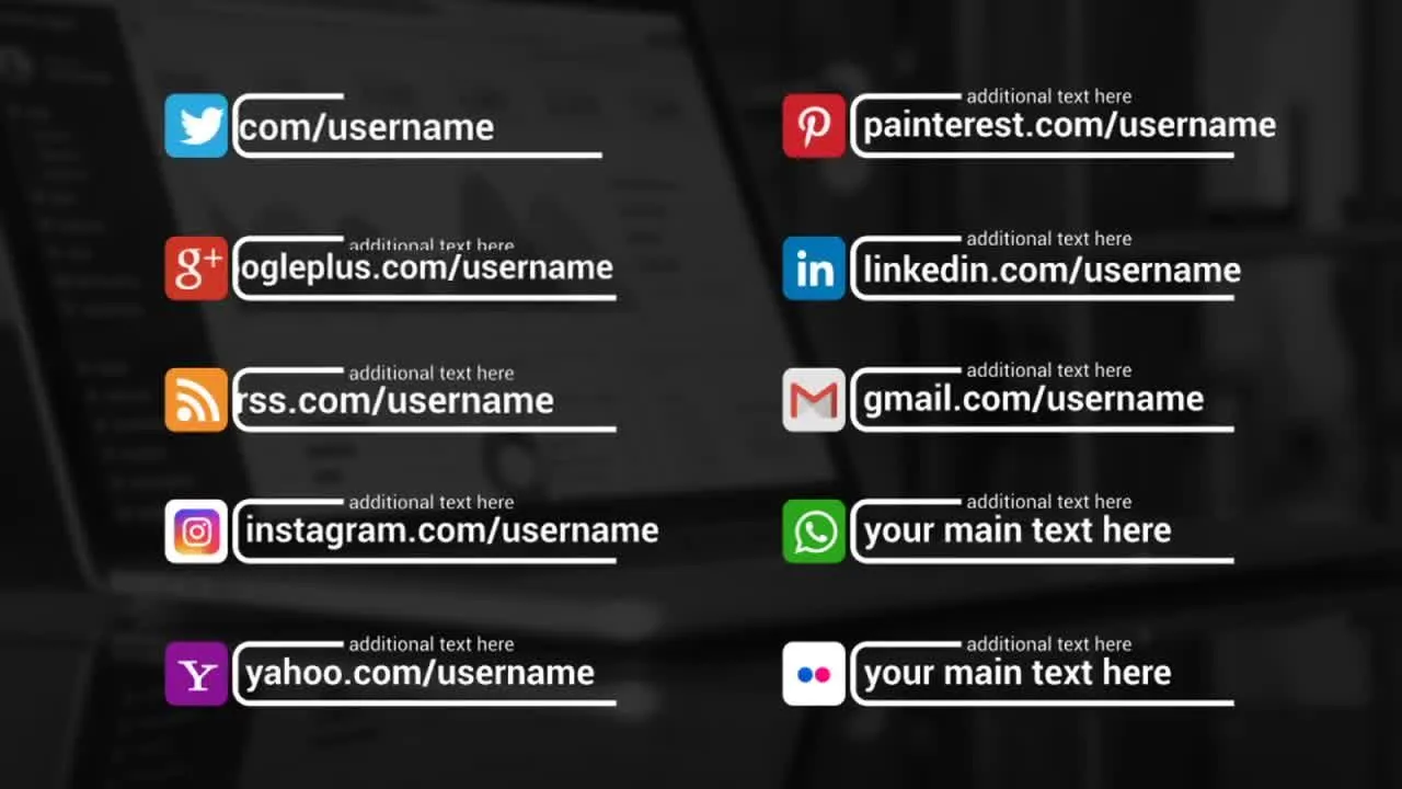 丰富多彩的社交媒体全屏标题动画像素设计精选AE模板