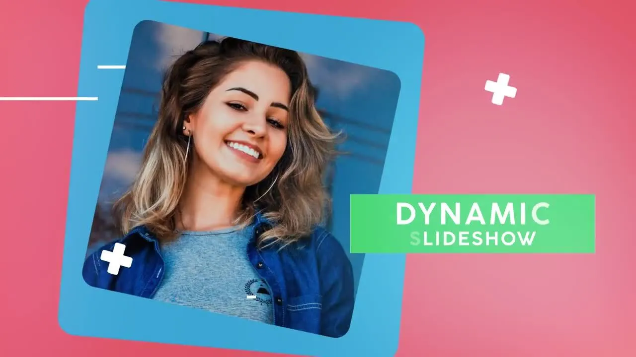 时尚有趣多彩的动态幻灯片像素设计精选AE模板