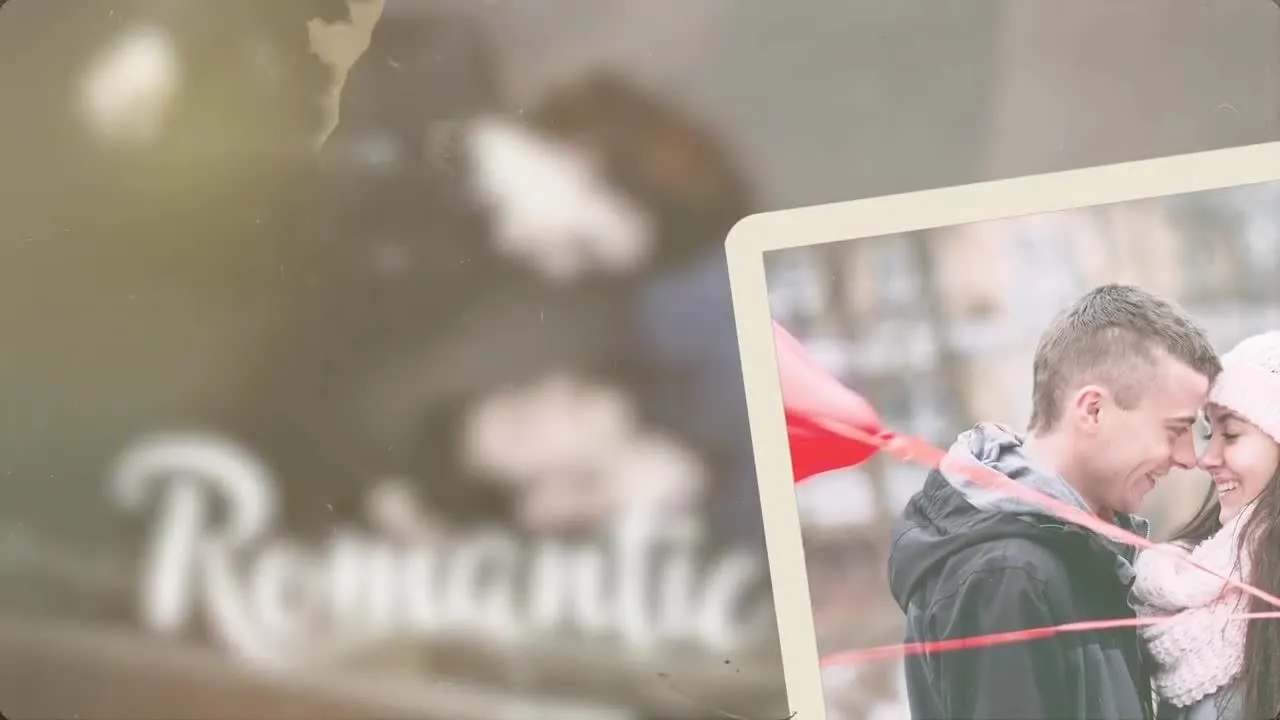 浪漫典雅流畅幻灯片动画像素设计精选AE模板