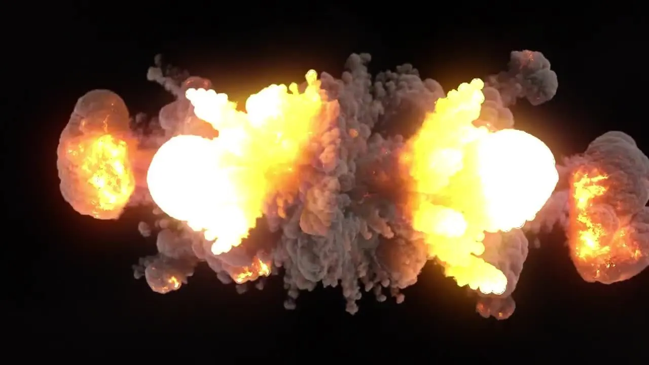 爆炸标题像素设计精选AE模板