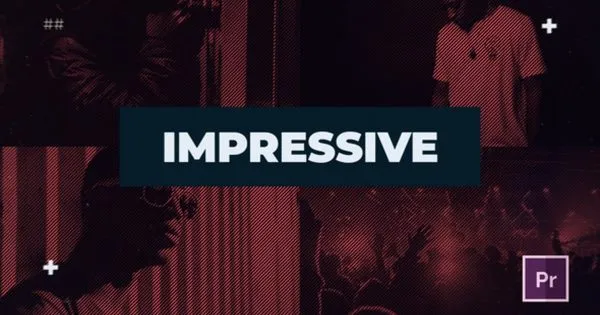 现代时尚动感开场视频像素设计精选AE模板 Dynamic Modern Opener