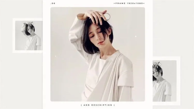 简洁电影效果幻灯片像素设计精选AE模板