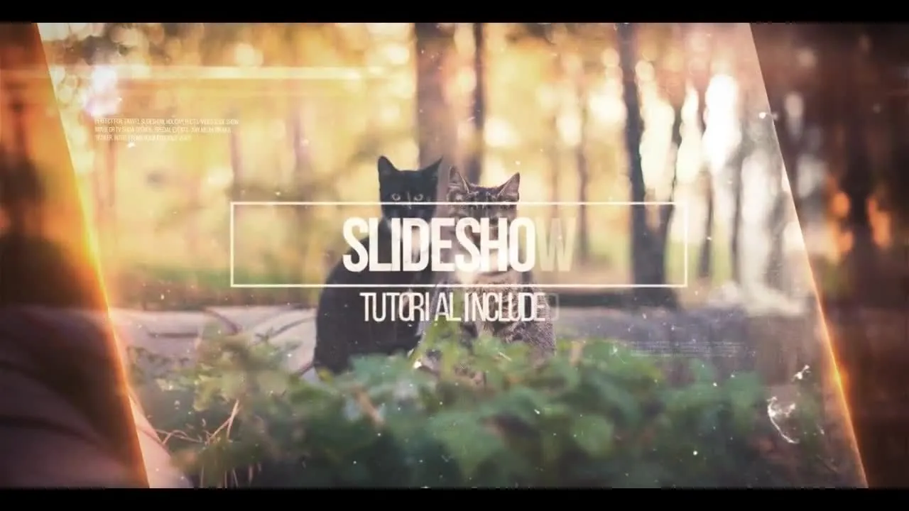 企业采访幻灯片像素设计精选AE模板