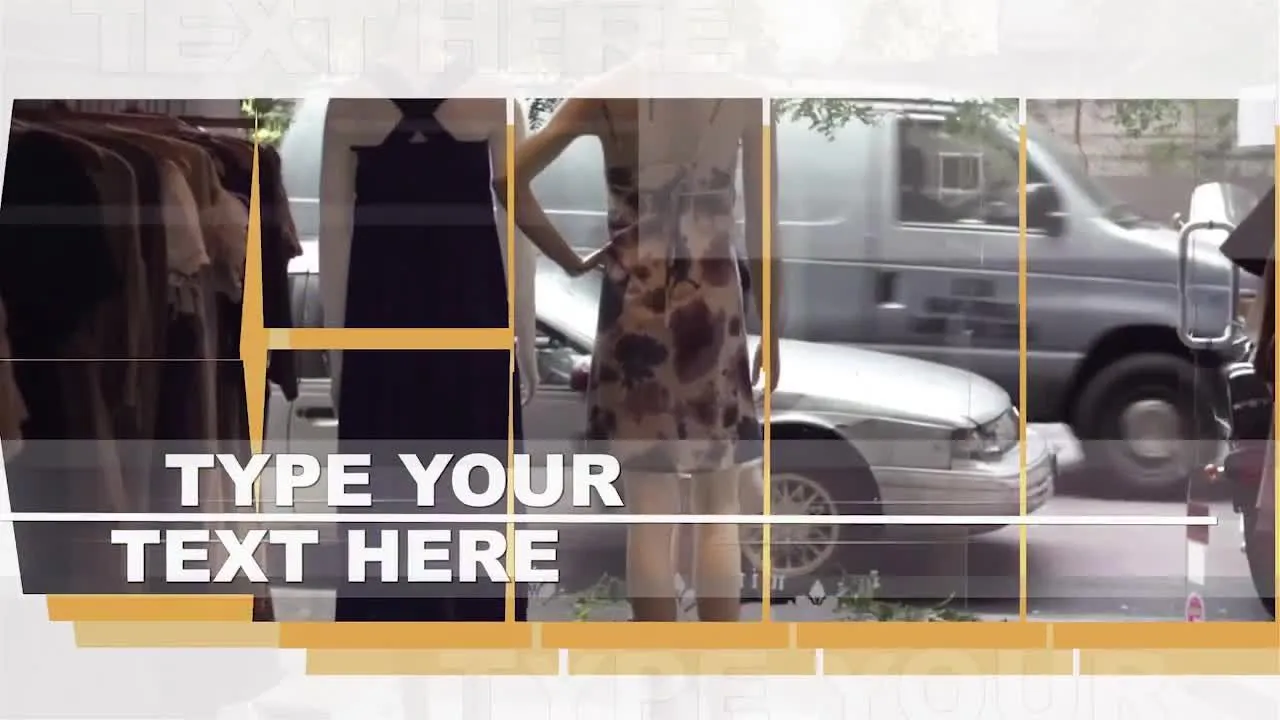 炫彩介绍展示产品时尚像素设计精选AE模板