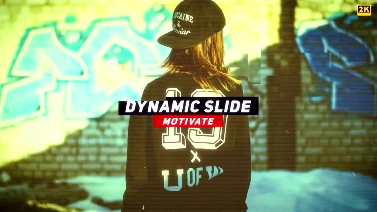 动态幻灯片动画像素设计精选AE模板