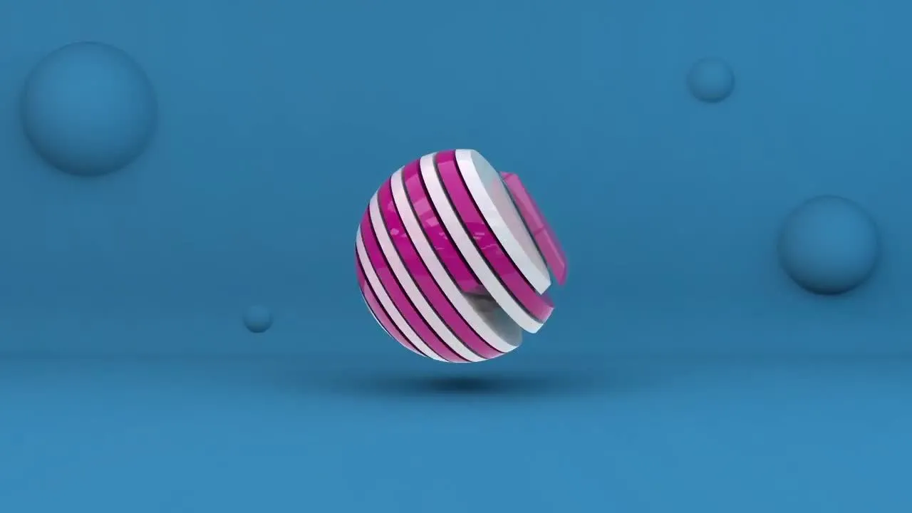 清洁徽标动态动画像素设计精选AE模板