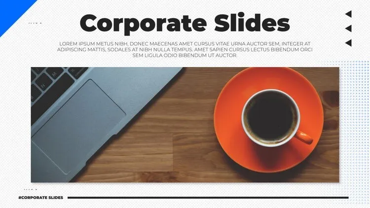 简单时尚的公司会议幻灯片像素设计精选AE模板