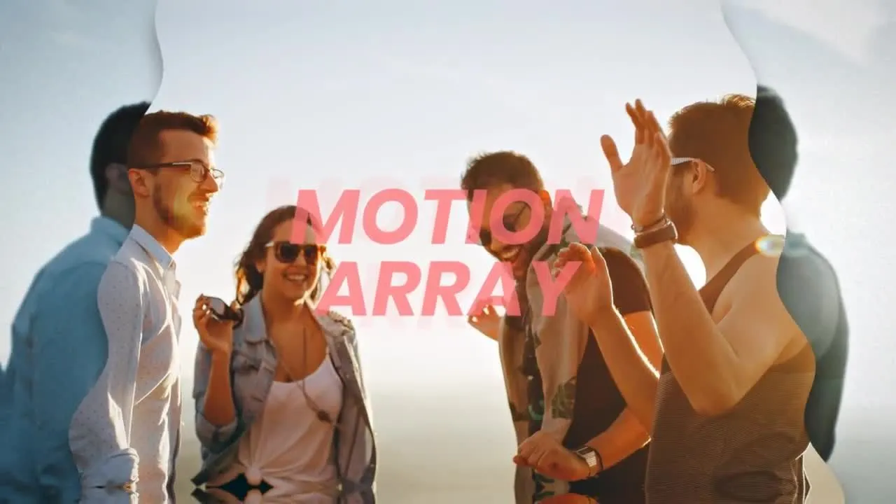 简单时尚现代的宣传介绍像素设计精选AE模板