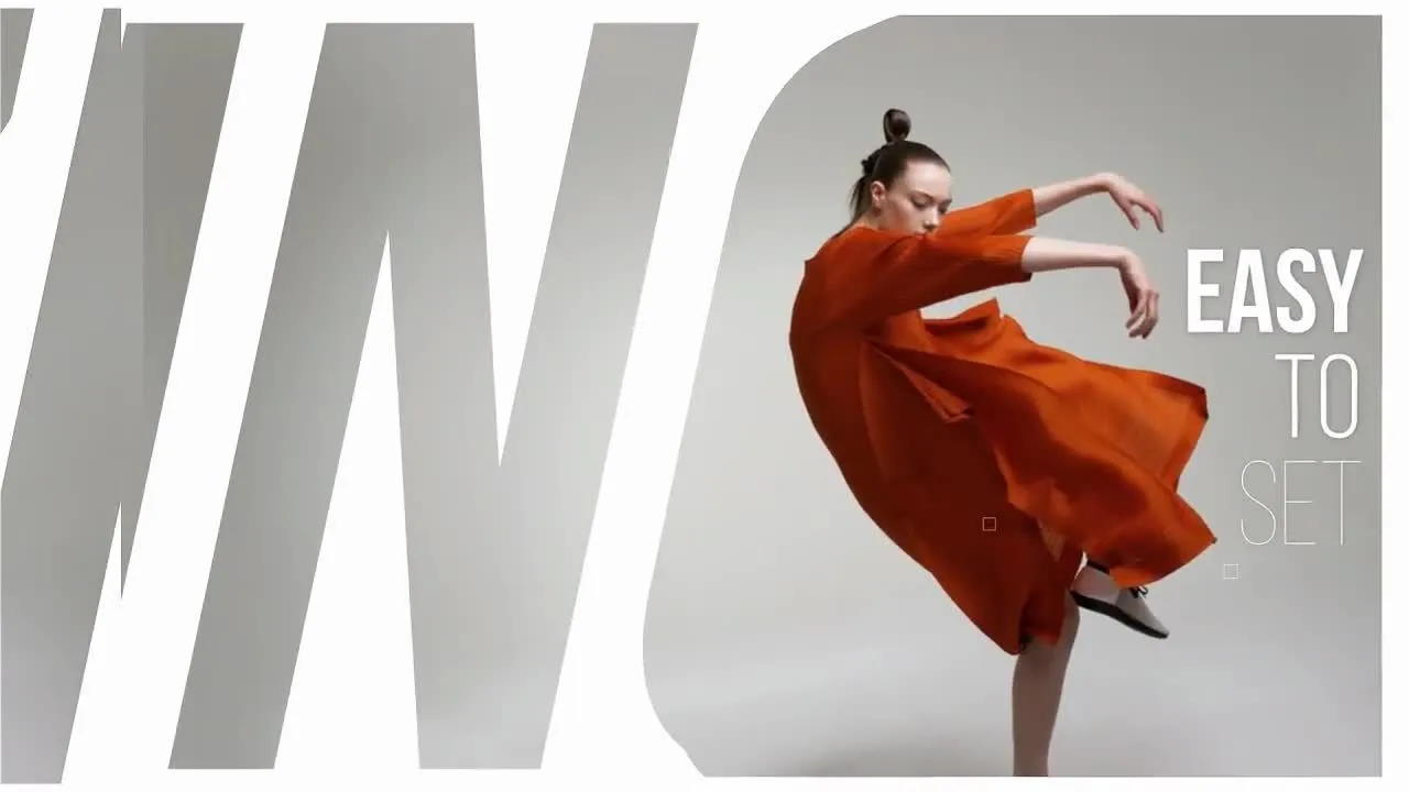 大胆的度假照片展示像素设计精选AE模板