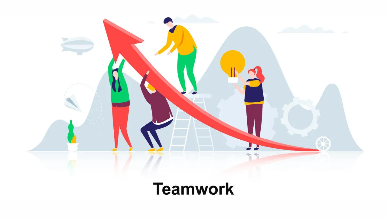 企业团队合作像素设计精选AE模板