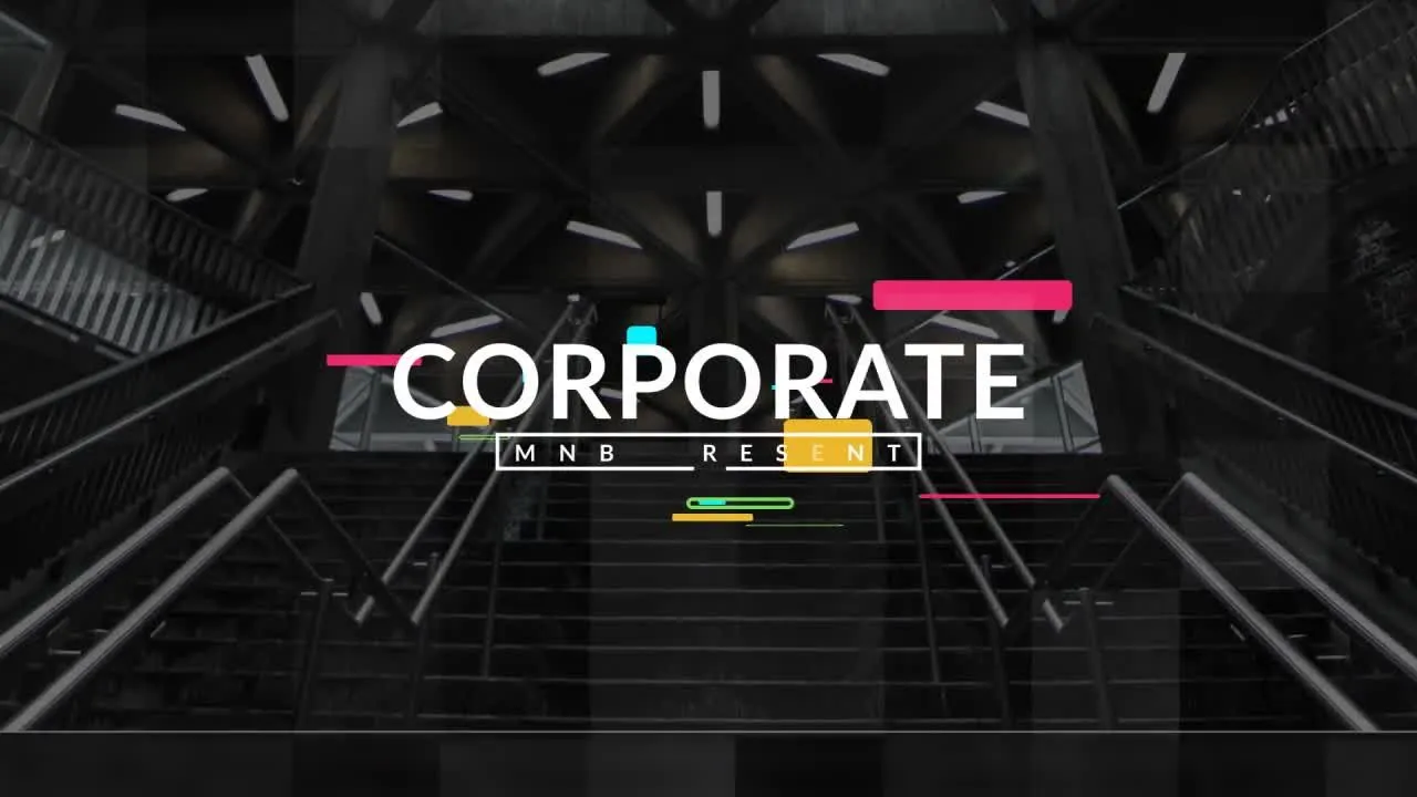 快速动态动画企业精彩介绍像素设计精选AE模板