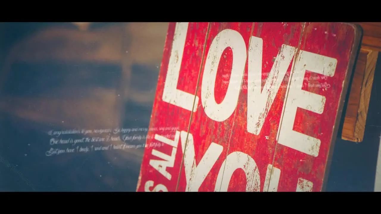 干净的婚礼幻灯片像素设计精选AE模板