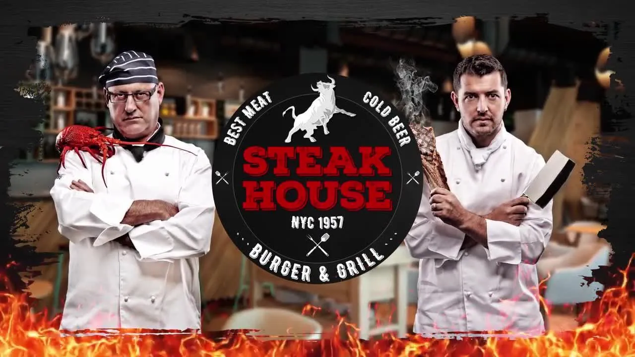 美味食材料理宣传介绍动画像素设计精选AE模板