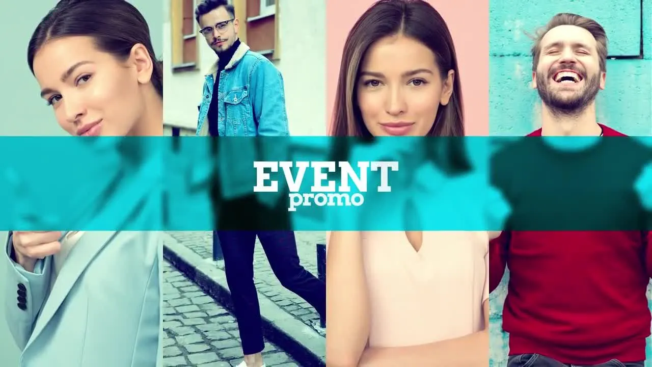 活动促销像素设计精选AE模板