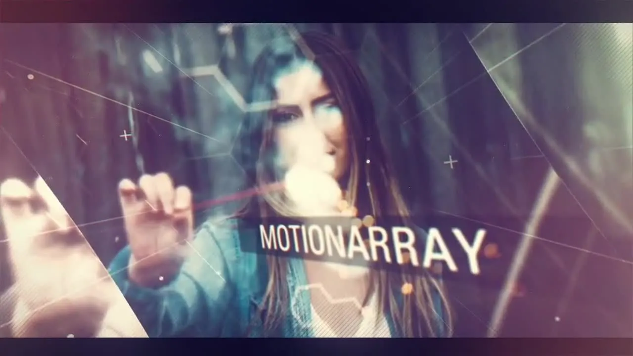 影视级视差效果像素设计精选AE模板