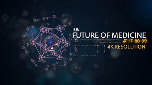 未来医学/医学展示/冠状病毒COVID-19/数字DNA分子AE视频模板 The Future Medicine Corporate/ Medical Presentation/ Coronaviru