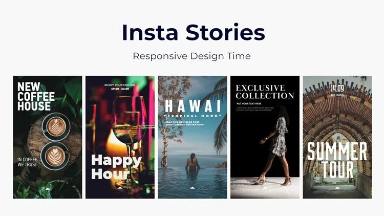 30种干净出色的Insta故事像素设计精选AE模板