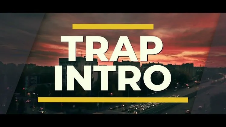 城市街景片头展示像素设计精选AE模板