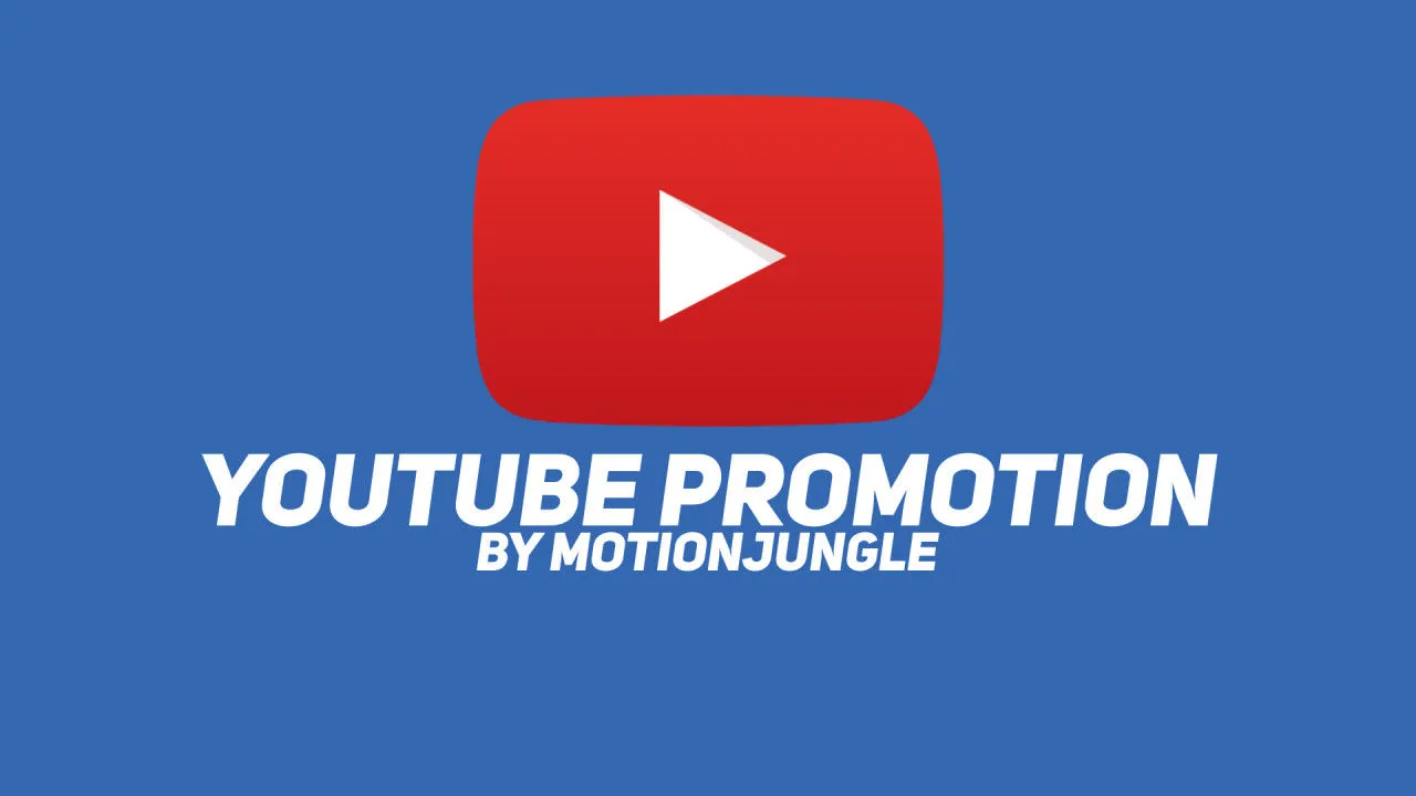 YouTube促销视频像素设计精选AE模板