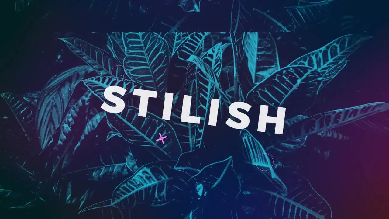 照片快速打开像素设计精选AE模板