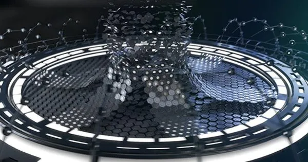 3D科幻钢铁元件logo演示像素设计精选AE模板 High-Tech Logo Reveal