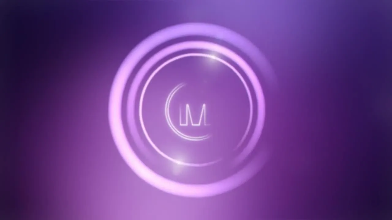 绕圈标志像素设计精选AE模板