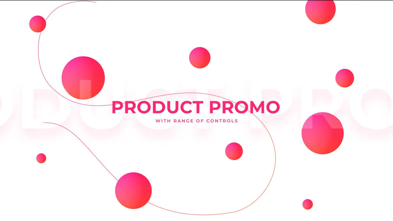 产品促销简洁动画像素设计精选AE模板