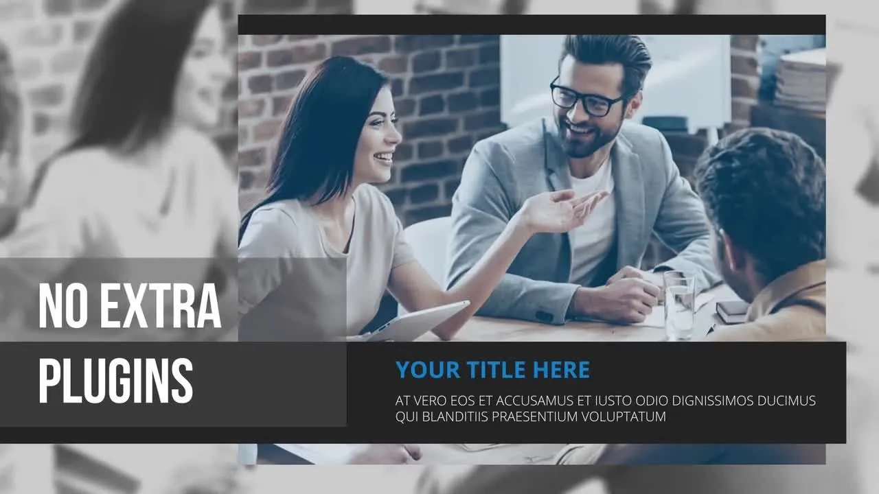 公司业务介绍演示像素设计精选AE模板