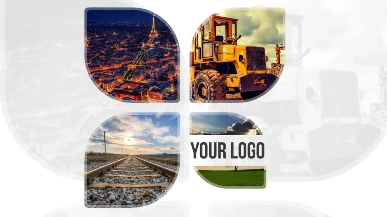 5个时尚干净优雅的动态开场白像素设计精选AE模板