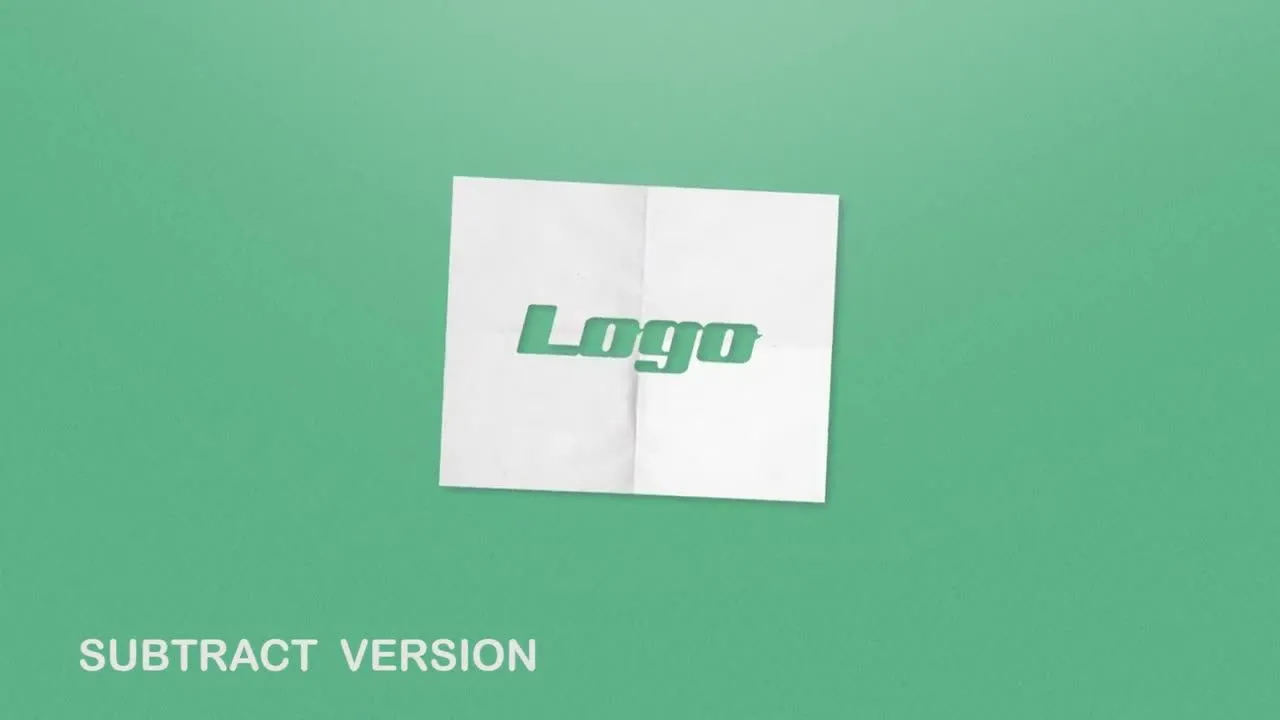 3个动画版本的剪纸像素设计精选AE模板