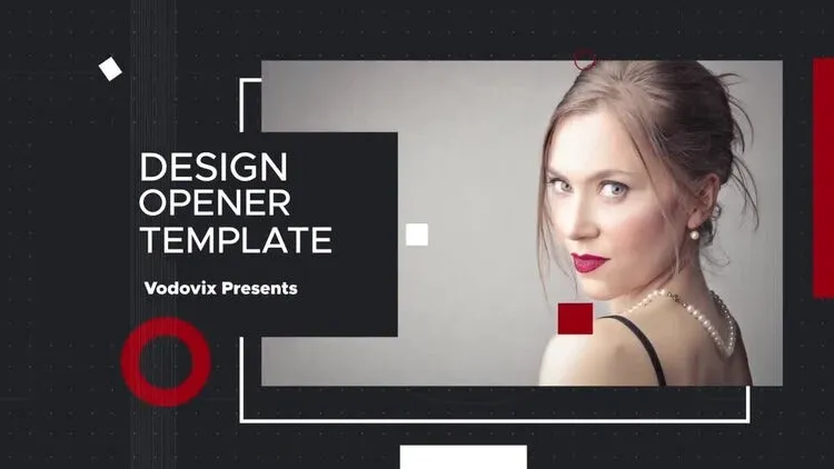 精美时尚的宣传片像素设计精选AE模板