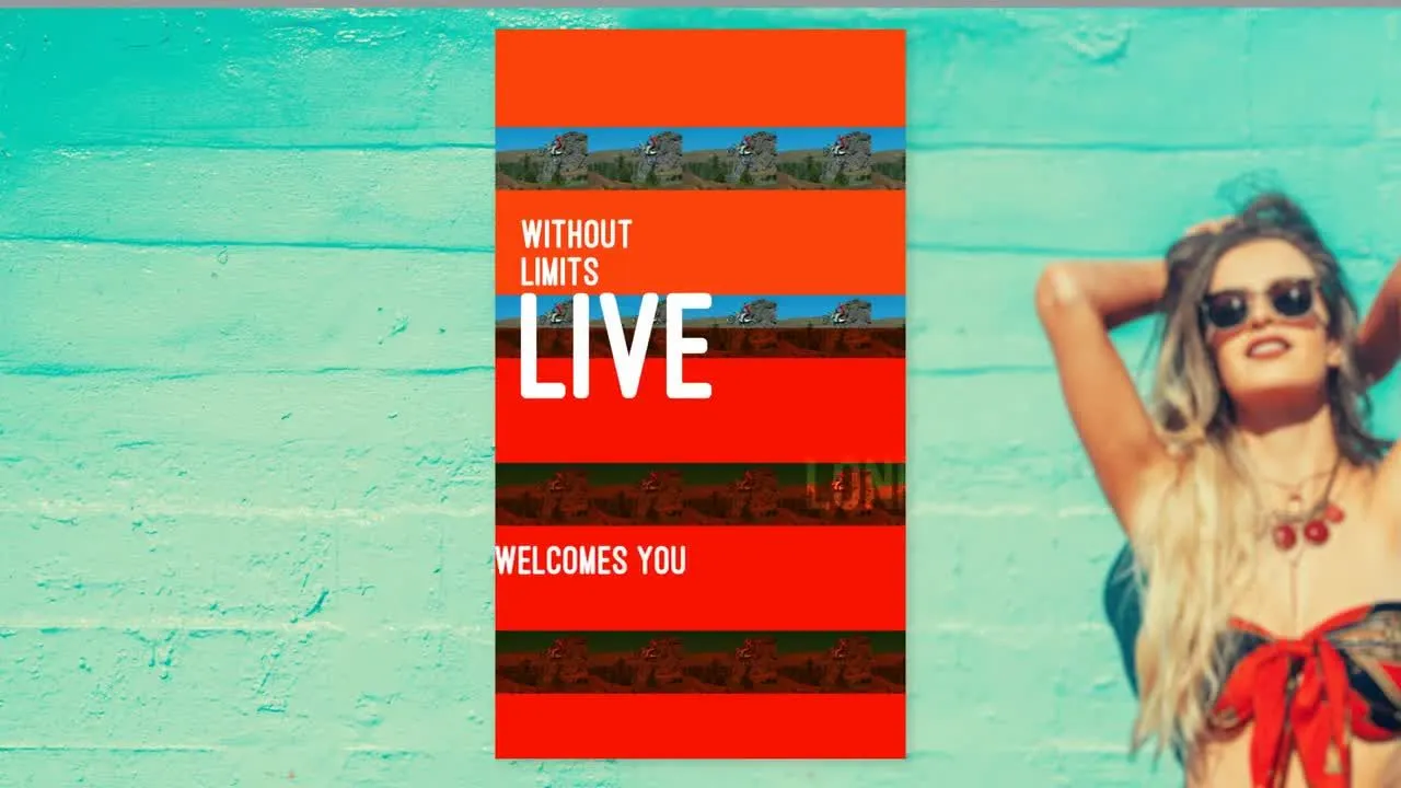 梦幻般的动画Instagram故事像素设计精选AE模板