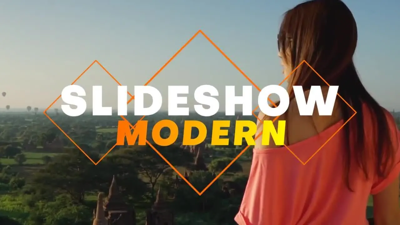 快速活力时尚的幻灯片宣传像素设计精选AE模板