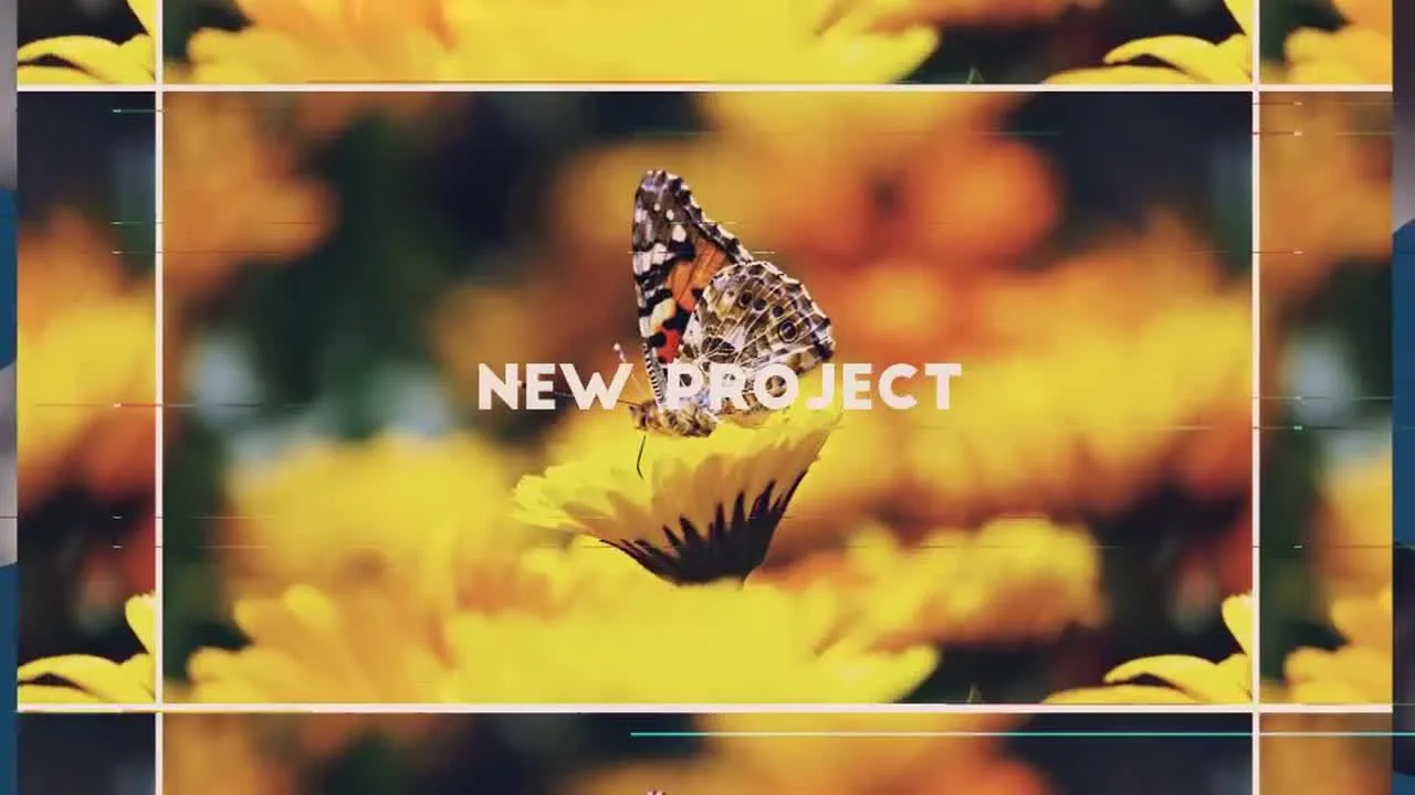 快速转场商业活动像素设计精选AE模板