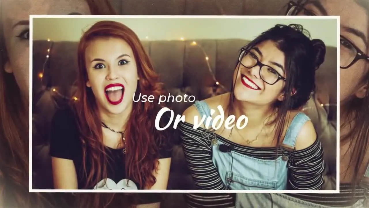 现代气息的旅行相册动态图文展示像素设计精选AE模板