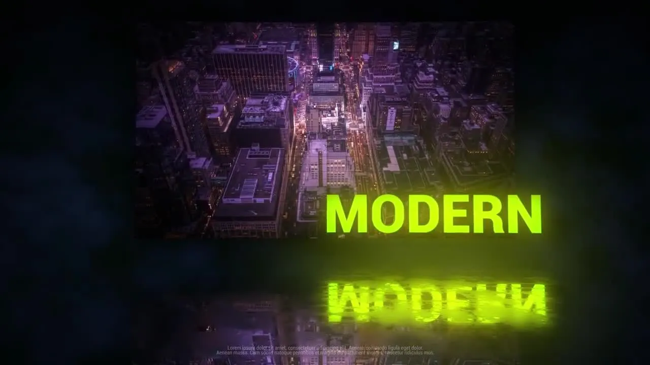 现代幻灯片时尚广告促销像素设计精选AE模板