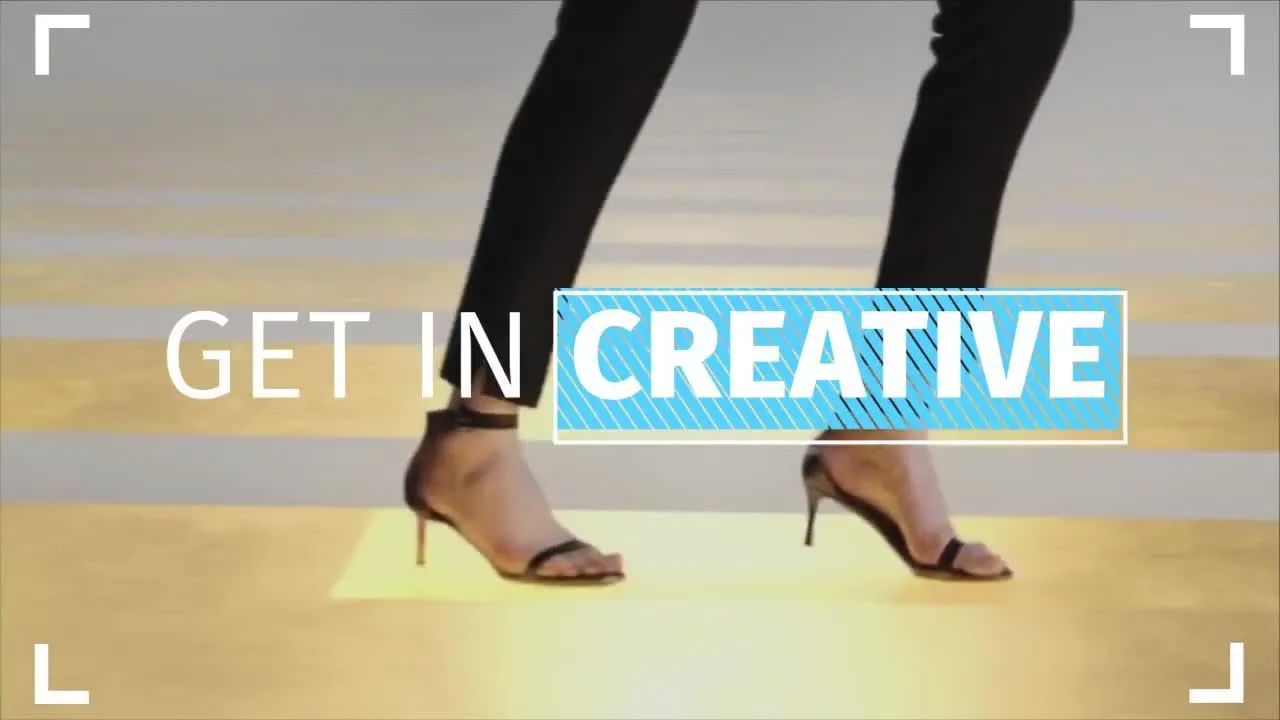 快速过渡的创意电视节目视频介绍像素设计精选AE模板