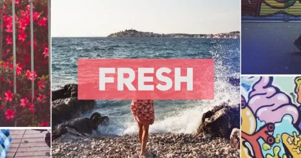 时尚动感幻灯片特效开场像素设计精选AE模板 Dynamic Upbeat Opener