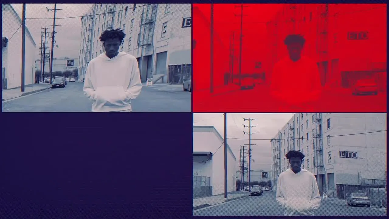 城市动态快速创意动画像素设计精选AE模板