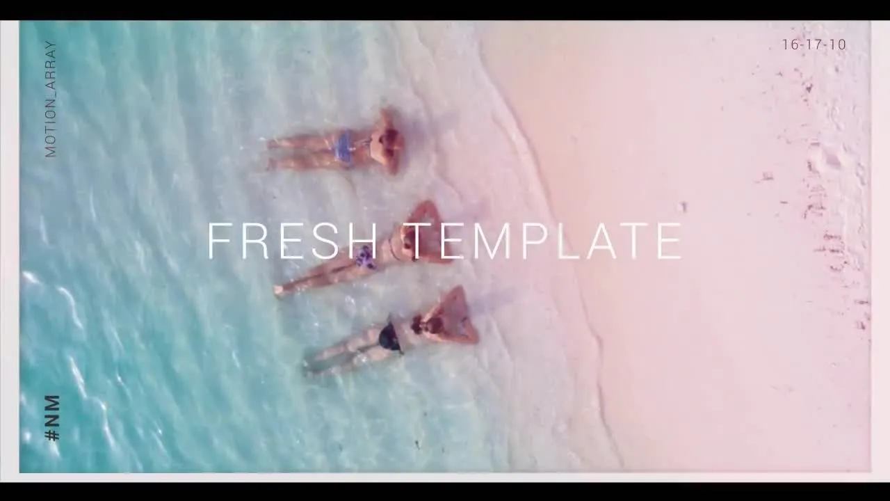 炫酷创意照片展示像素设计精选AE模板