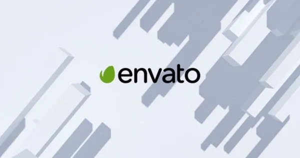 3D动态图形背景品牌Logo演示像素设计精选AE模板 White Logo Opener