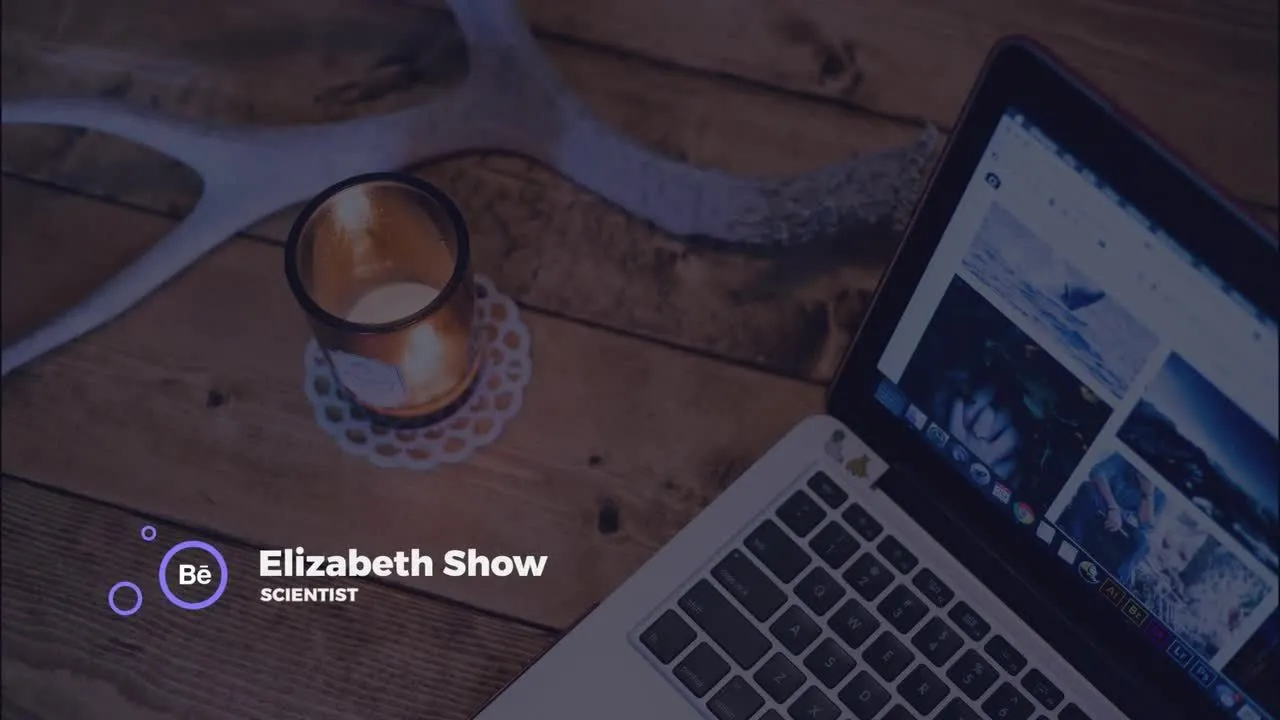 下三分之一文字标题字幕条动画