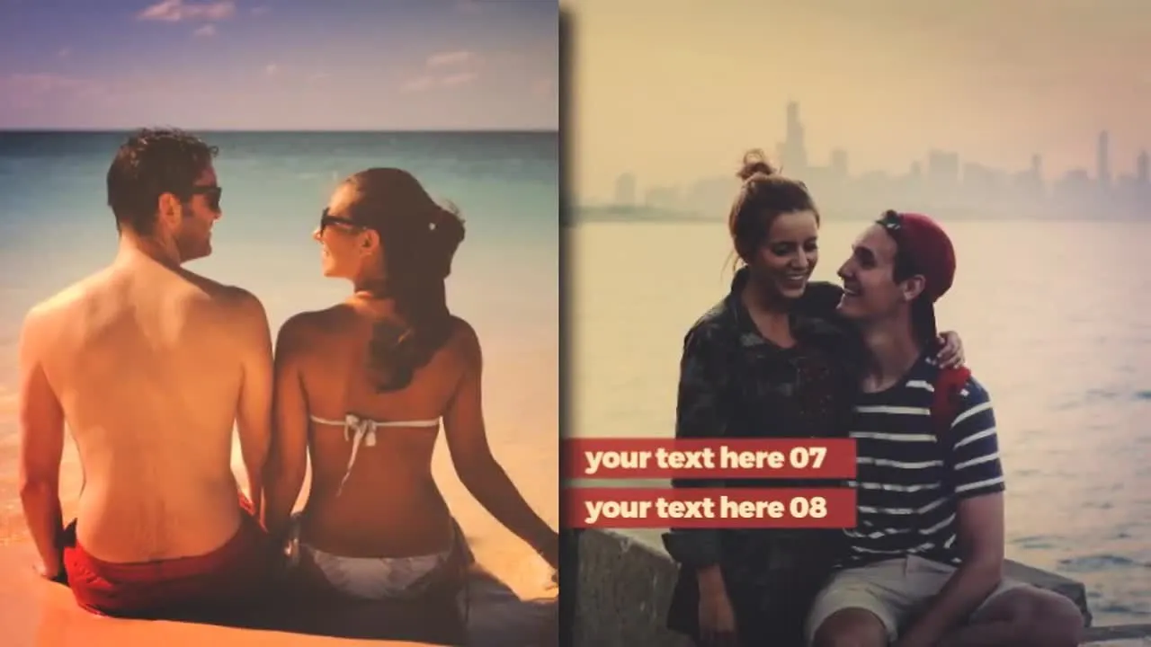 商业广告演示文稿像素设计精选AE模板