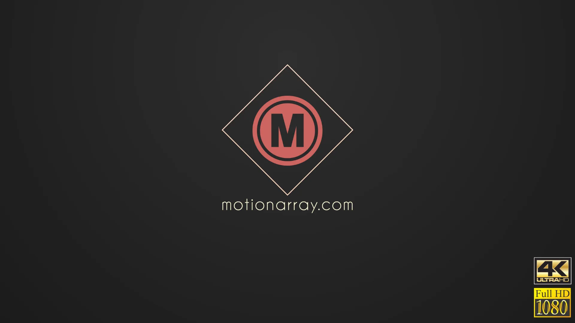 4K logo展示像素设计精选AE模板4K Logo Reveal