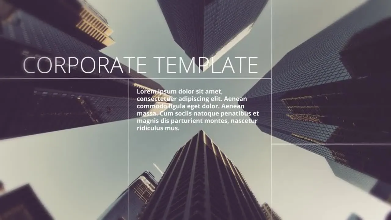 故障效果企业宣传动画像素设计精选AE模板