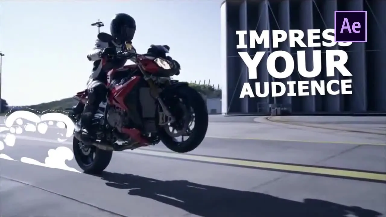 2D FX烟雾动画元素像素设计精选AE模板